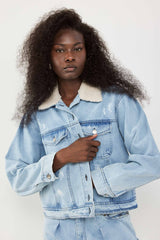 🧦Autumn/Winter 2025/2026  - JAMIE - Denim jacket - Acid