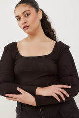 🧦 Autumn/Winter 2025/2026 - Fame - Long T Shirt - Noir Frame ☯︎