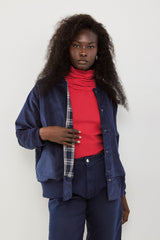 🧦Winter 2025/2026 - Bomber - Be there or Be square -  Blue Corduroy  💙