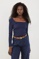 🧦 Autumn/Winter 2025/2026 - Fame - Long T Shirt - Cosmic Blue  🌎