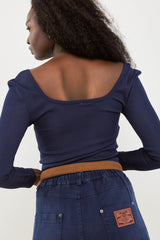 🧦 Autumn/Winter 2025/2026 - Fame - Long T Shirt - Cosmic Blue  🌎