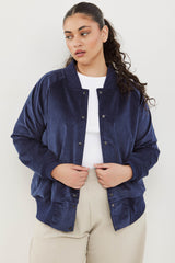 🧦Winter 2025/2026 - Bomber - Be there or Be square -  Blue Corduroy  💙