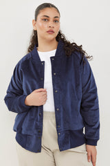 🧦Winter 2025/2026 - Bomber - Be there or Be square -  Blue Corduroy  💙