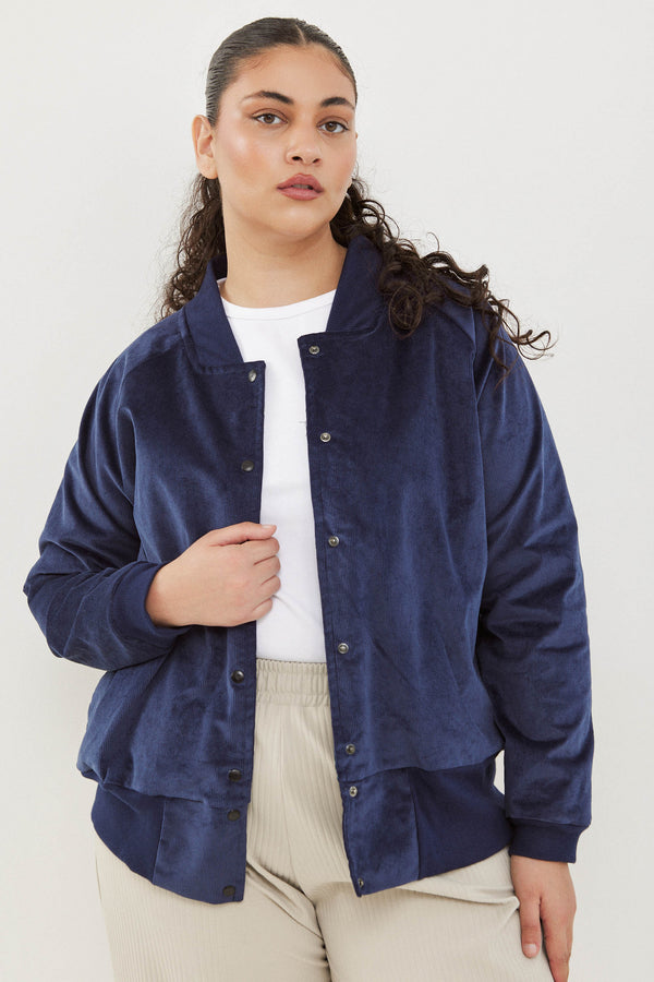 🧦Winter 2025/2026 - Bomber - Be there or Be square -  Blue Corduroy  💙