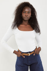 🧦 Autumn/Winter 2025/2026 - Fame - Long T Shirt - White Muse 🪐