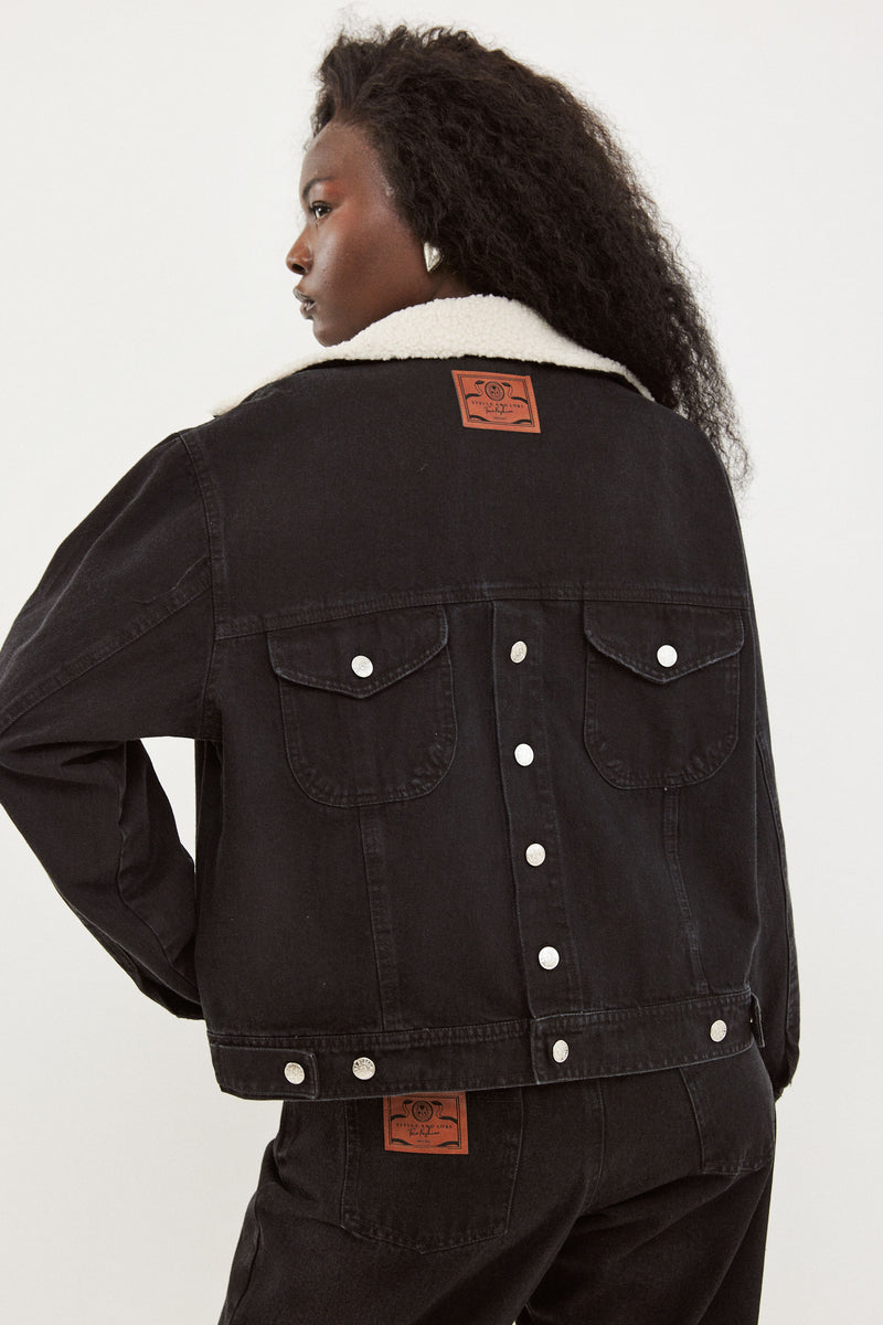 🧦Autumn/Winter 2025/2026  - JAMIE - Denim jacket - True Black Denim