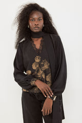 🧦 Autumn/Winter 2025/2026 -Muse Blouse-  Enigma Bloom Scarf Blouse