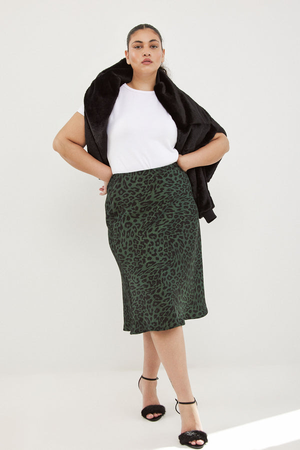 🧦 Autumn/Winter 2025/2026 - Lucky Day skirt- Green Leo