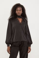 🧦 Winter 2025/2026 - Muse blouse- Sparkling Black ✨