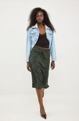 🧦 Autumn/Winter 2025/2026 - Lucky Day skirt- Green Leo