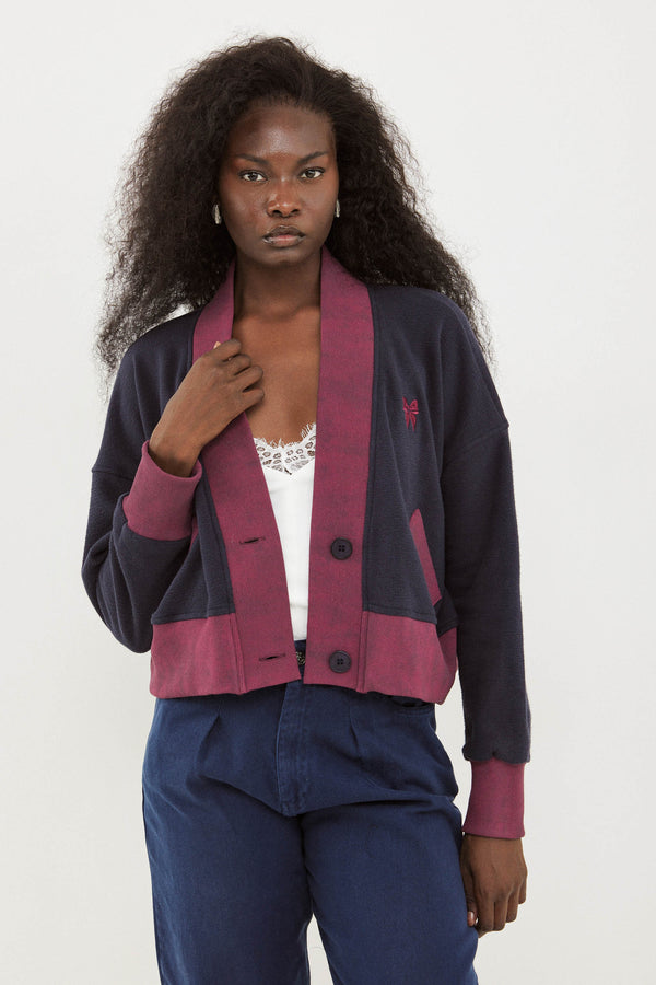 🧦Autumn/Winter 2025/2026 - Grandson Cardigan - Blueberry Jam 🍓🍇