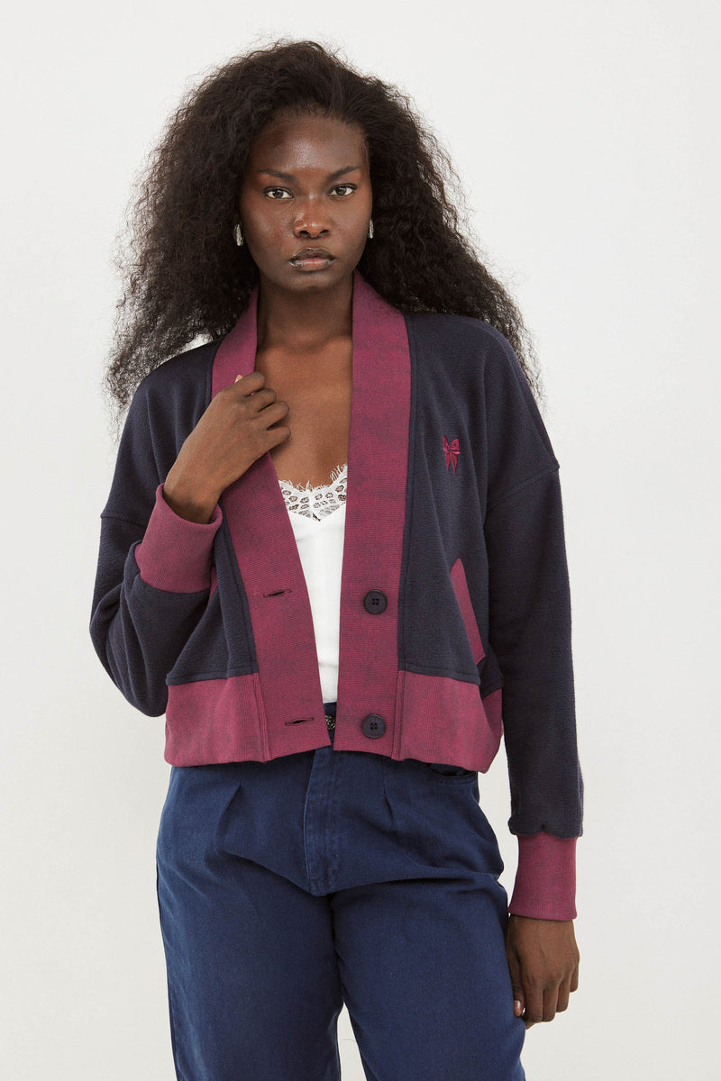 🧦Autumn/Winter 2025/2026 - Grandson Cardigan - Blueberry Jam 🍓🍇