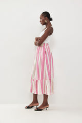 🍰 Summer 2026 - Polly skirt - Pink embroidery 🪡