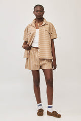 ⛵️Spring/Summer 2025 - BBQ shirt -  Sand Stripe
