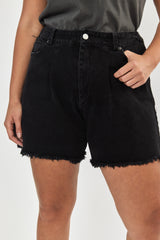 ❄️Winter 2023/2024 - Baggy Denim Shorts - Black wash 🧼