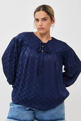 🧦 Autumn/Winter 2025/2026 - Tomorrowland - Navy Spots