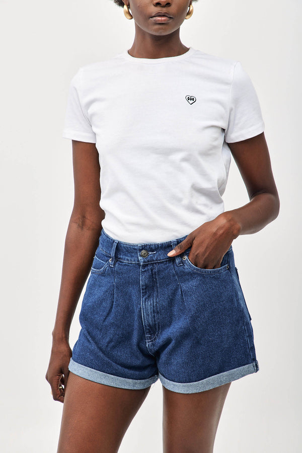 ⛵️Spring / Summer 2025  - Bobi Denim Shorts - Deep Blue wash 🧼