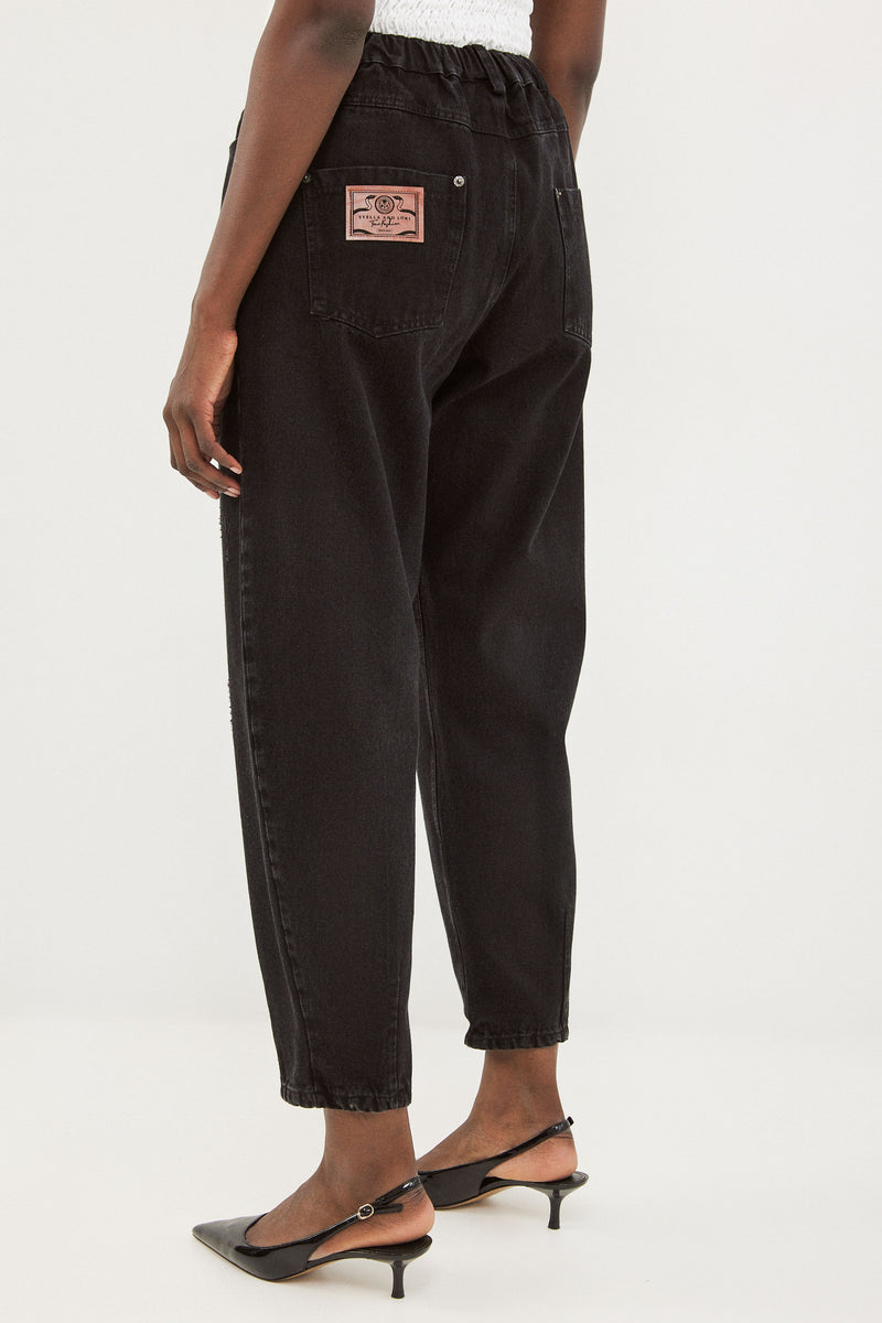 🧦Autumn/Winter 2025/2026 - Our interpretation for Mom jeans - Black