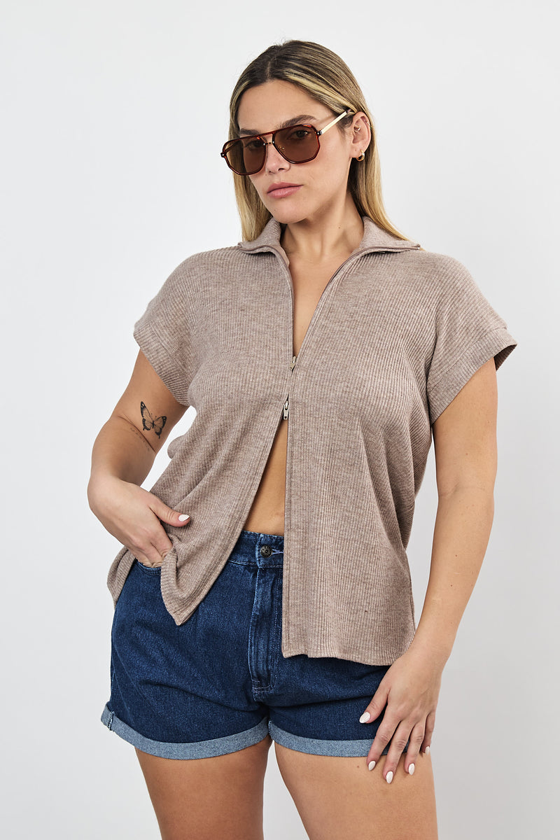 🌿Spring 2025 - Kalima Vest - Oatmeal