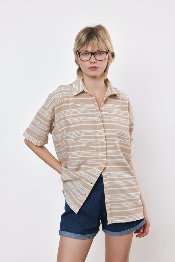 ⛵️Spring/Summer 2025 - Klips shirt - Mocha