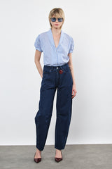 ⛵️Spring / Summer - Merci blouse - Blue Tide