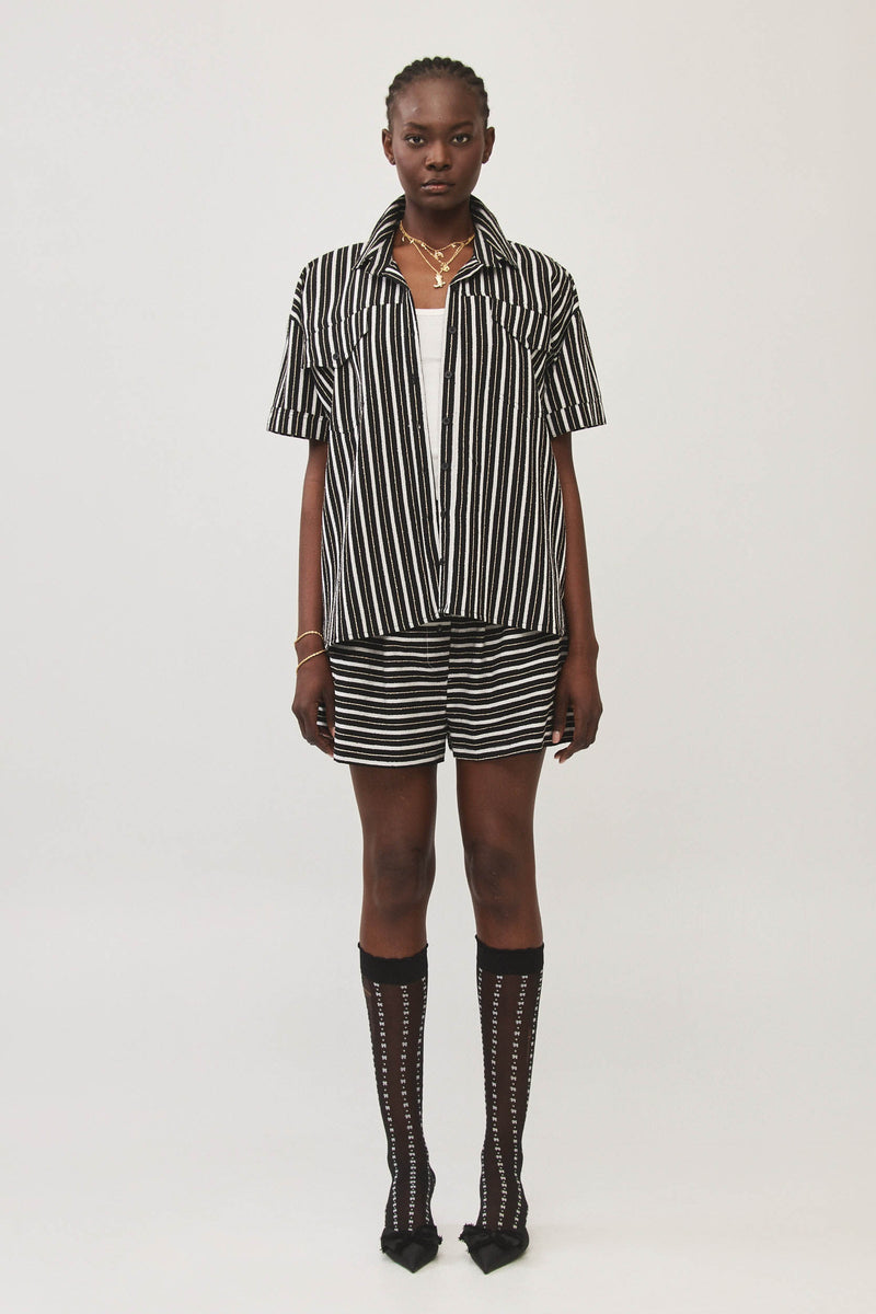 ⛵️Spring/Summer 2025 - BBQ shirt - Glimmer Stripes