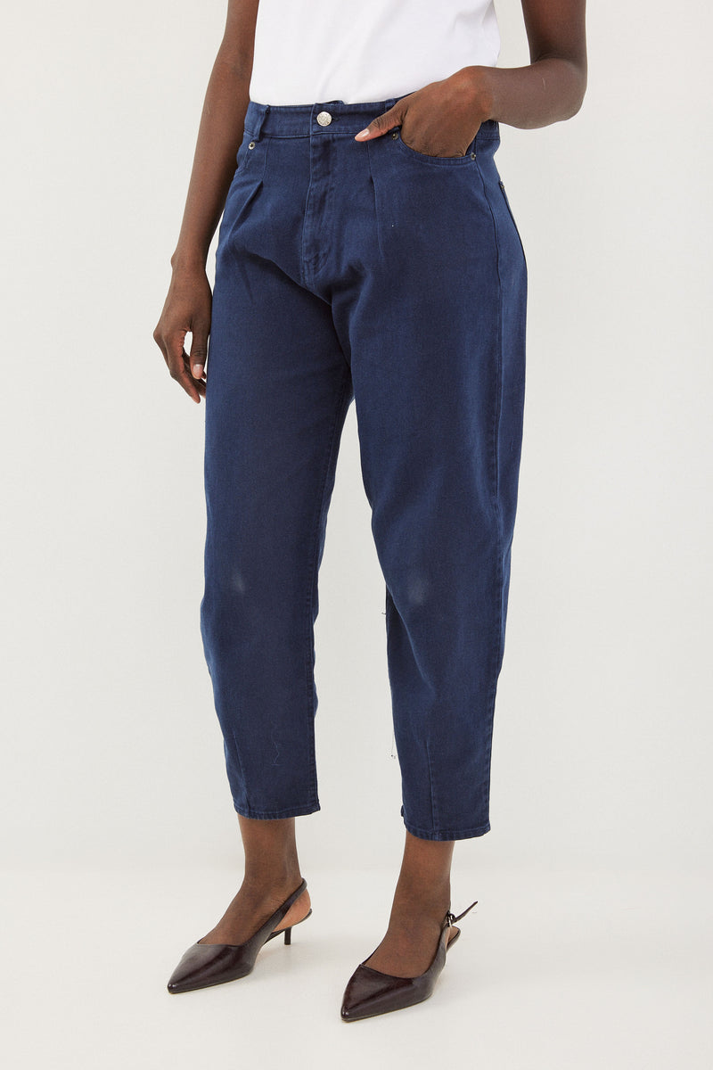 🧦Autumn/Winter 2025/2026 - Our interpretation for Mom jeans - Blue