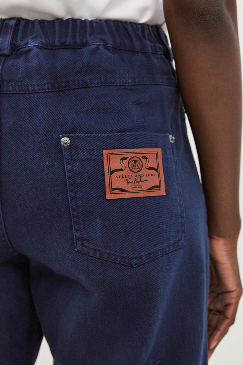 🧦Autumn/Winter 2025/2026 - Our interpretation for Mom jeans - Blue