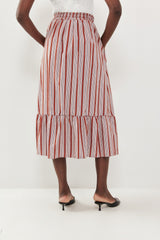 🍰 Summer 2026 - Polly skirt - Sienna Stripe