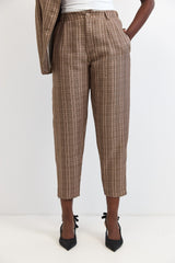 🧦Winter 2026  - Saba pants - Brown Plaid