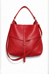 👝🎒Mini Bencku- Leather Hobo Handbag- 🌶️ Chilli