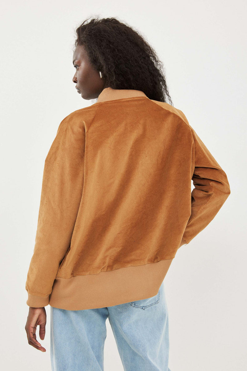 🧦Winter 2025/2026 - Bomber - Be there or Be square - Camel 🐪 Corduroy