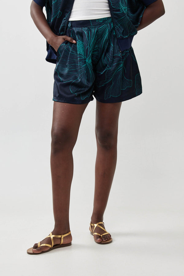🧦Autumn/Winter 2025/2026  - 1990 Shorts -  Elegant Navy with Green