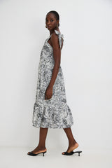 🍰 Summer 2026 - Troy Dress - Black and White Jungle
