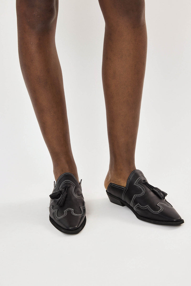 Alex mules - Black ⚫️