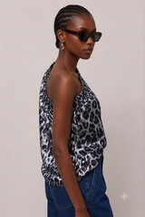 🍰 SUMMER 2026 - Phili - one shoulder -One Shoulder top - Silver Touch