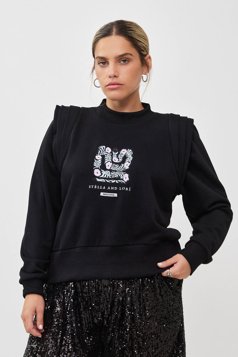 🧦Autumn/Winter 2025/2026 - Napoleon sweatshirt - Black