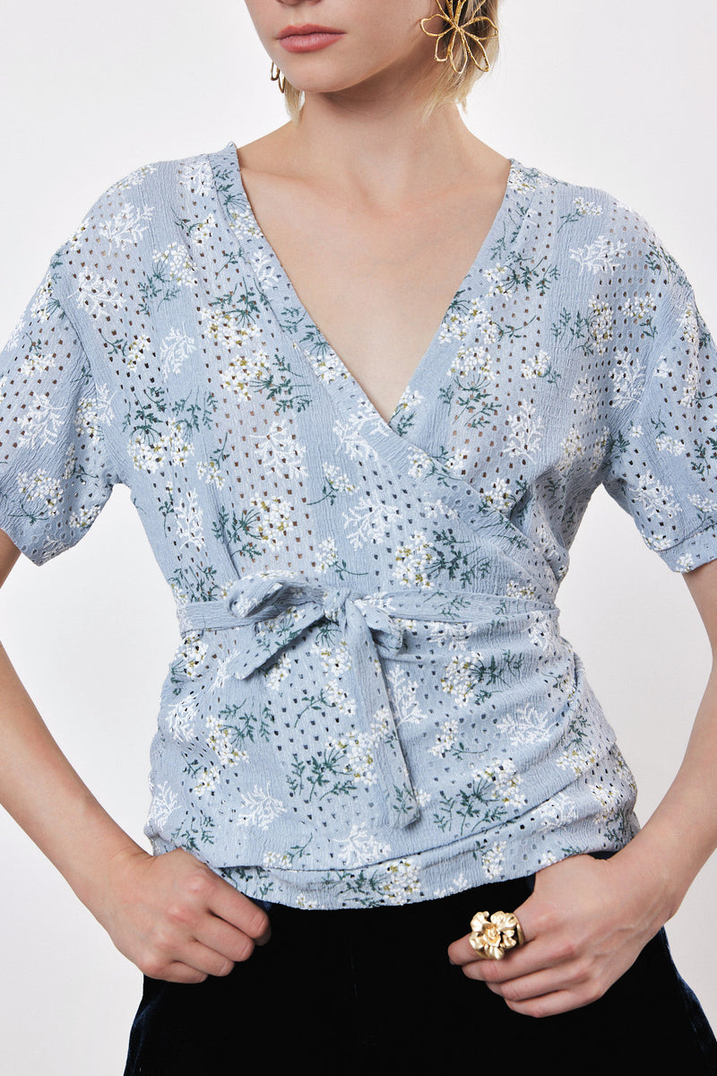 ⛵️Spring / Summer - Lea blouse - Misty Blossom