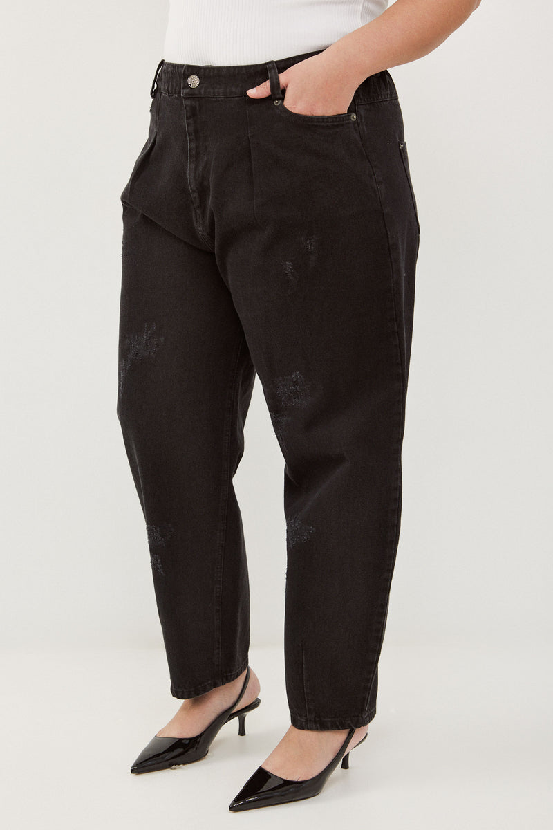 🧦Autumn/Winter 2025/2026 - Our interpretation for Mom jeans - Black