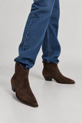 🍁 Autumn/Winter 2026/27 - The Italian Edit 🇮🇹 Western Ankle Boots - Brown