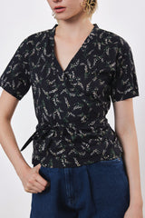 ⛵️Spring / Summer - Lea blouse - Night Garden 🪴 🌜🌗