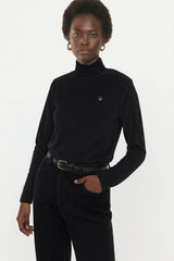 🧦 AUTUMN/WINTER 2025/2026 -  Turtle neck jumper -  Black