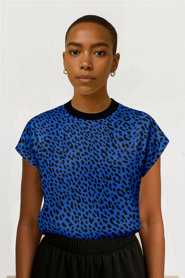 ⛵️Summer 2025 - Nina  T shirt - Royal Leo