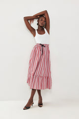 🍰 Summer 2026 - Polly skirt - Rouge Stripe