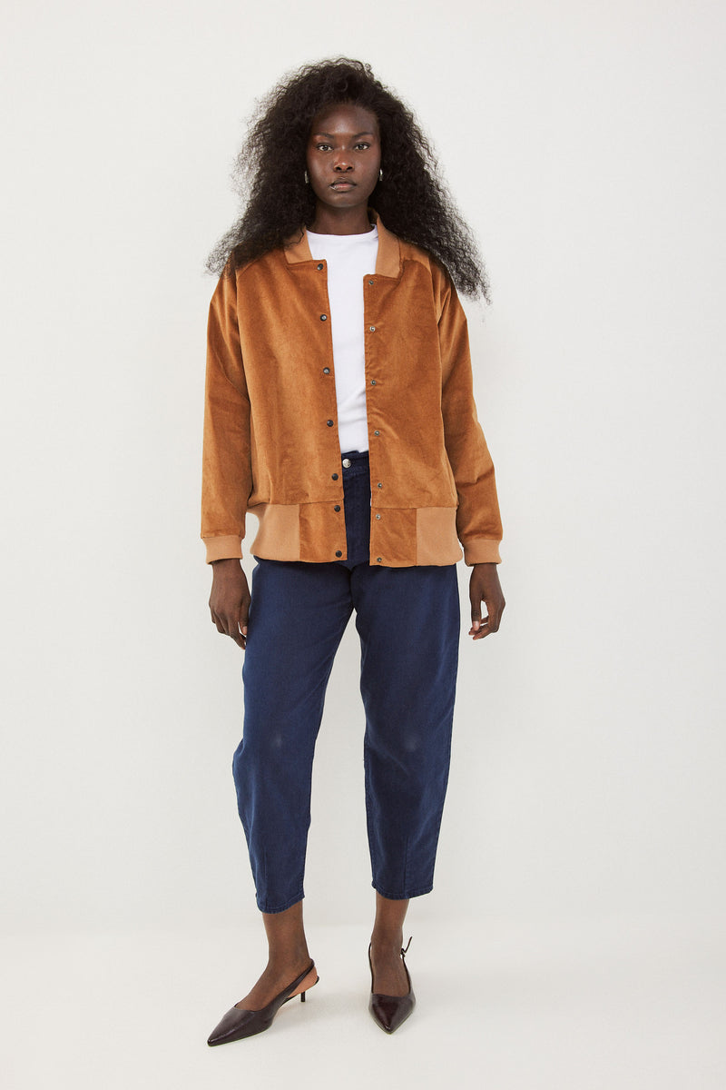 🧦Winter 2025/2026 - Bomber - Be there or Be square - Camel 🐪 Corduroy