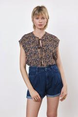⛵️Spring/Summer 2025 - Breeze Bow Blouse- floral