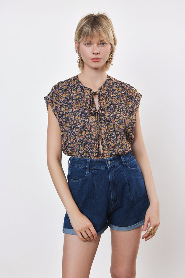 ⛵️Spring/Summer 2025 - Breeze Bow Blouse- floral