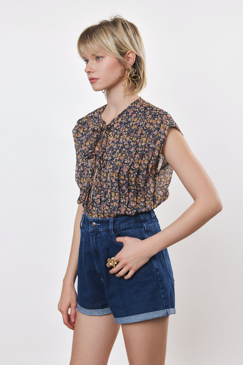 ⛵️Spring/Summer 2025 - Breeze Bow Blouse- floral