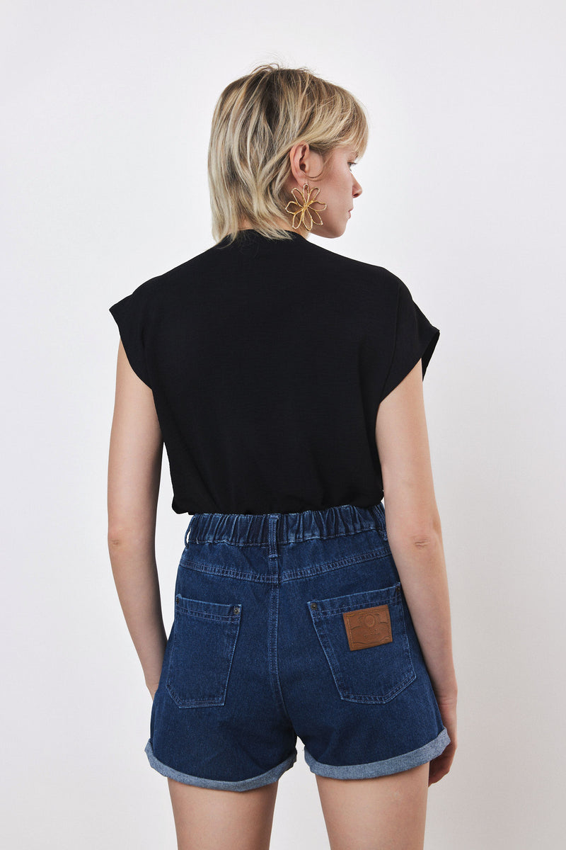 ⛵️Spring/Summer 2025 - Breeze Bow Blouse- Black