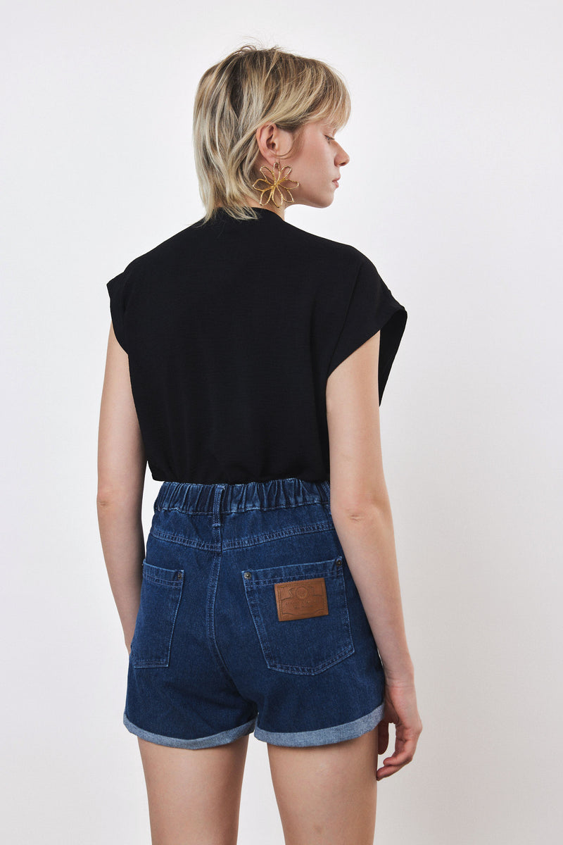 ⛵️Spring/Summer 2025 - Breeze Bow Blouse- Black